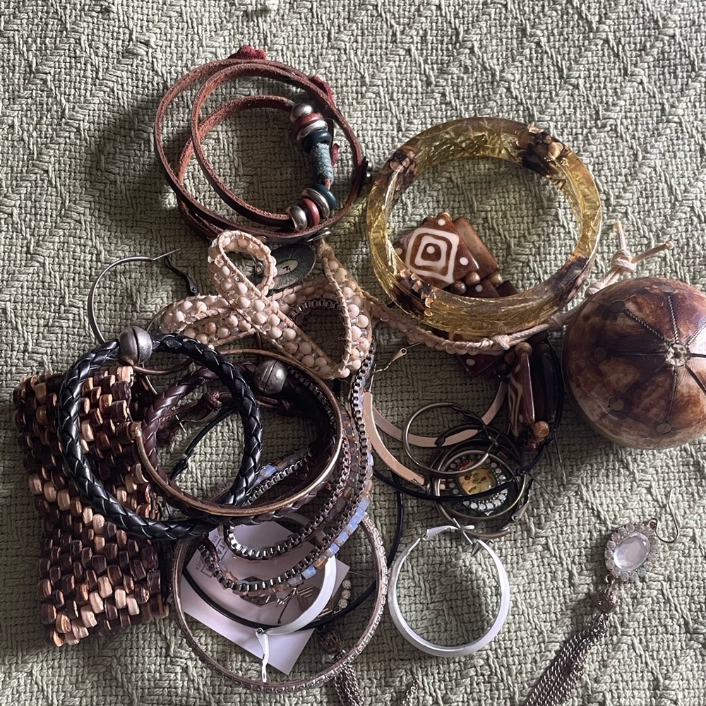 ✨ Boho Jewelry Bag